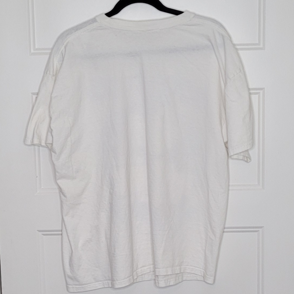 Woodstock Peace Love Music Large T-Shirt - Picture 4 of 7